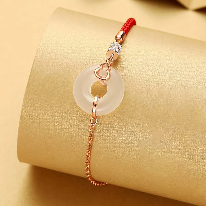 SINO GEM Chalcedony Bracelets Women's-1
