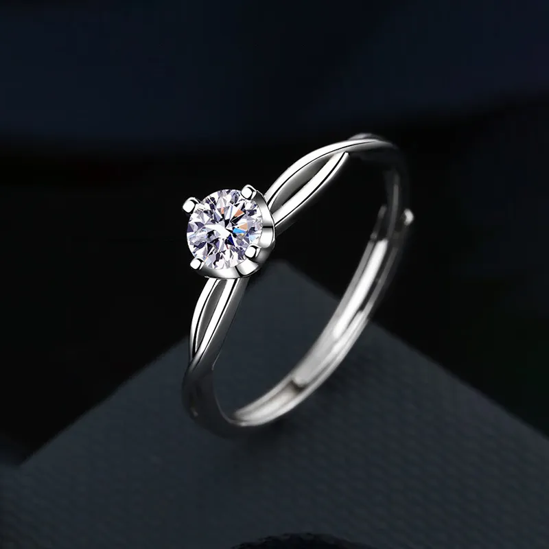SINO GEM 999 Fine Silver Rings Women's-2