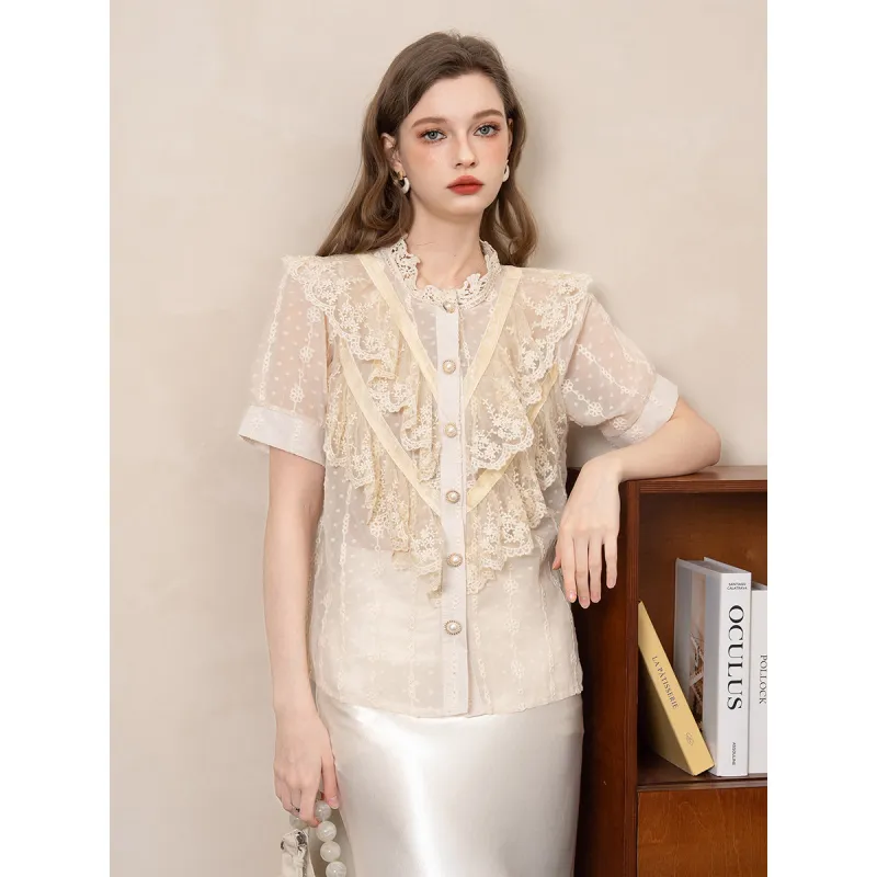BANANA BABY Shirt Women's Apricot-2