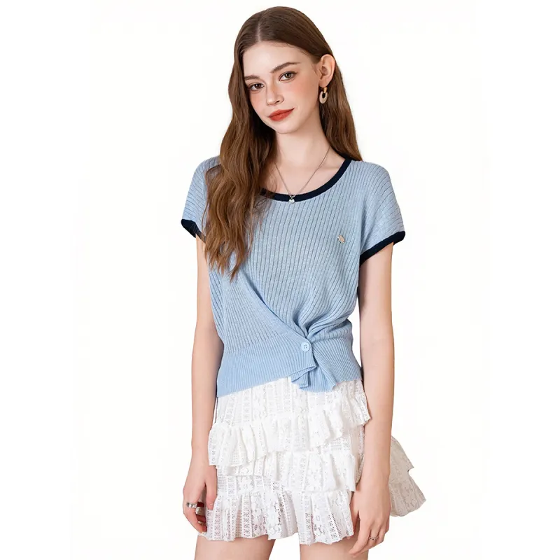 BANANA BABY T Shirts Women's Blue-3