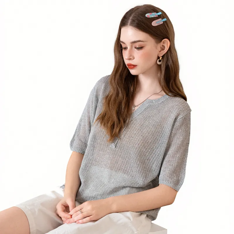 BANANA BABY Knitwear Women's Light Gray-4