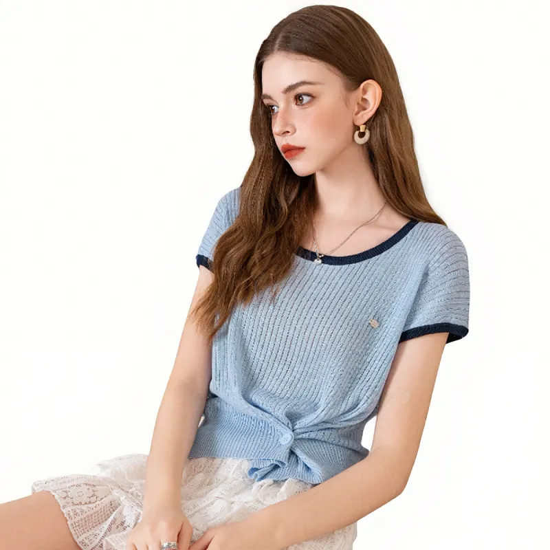 BANANA BABY T Shirts Women's Blue-2