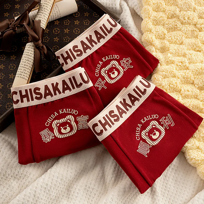 DUINIDESIYU Underpants Men's Combo Set-4