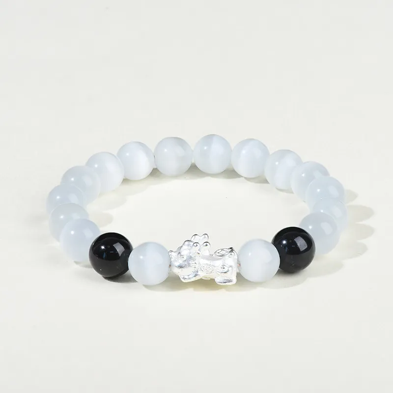 YANGENGNIAN Cat's Eye Stone Bracelets Unisex-3