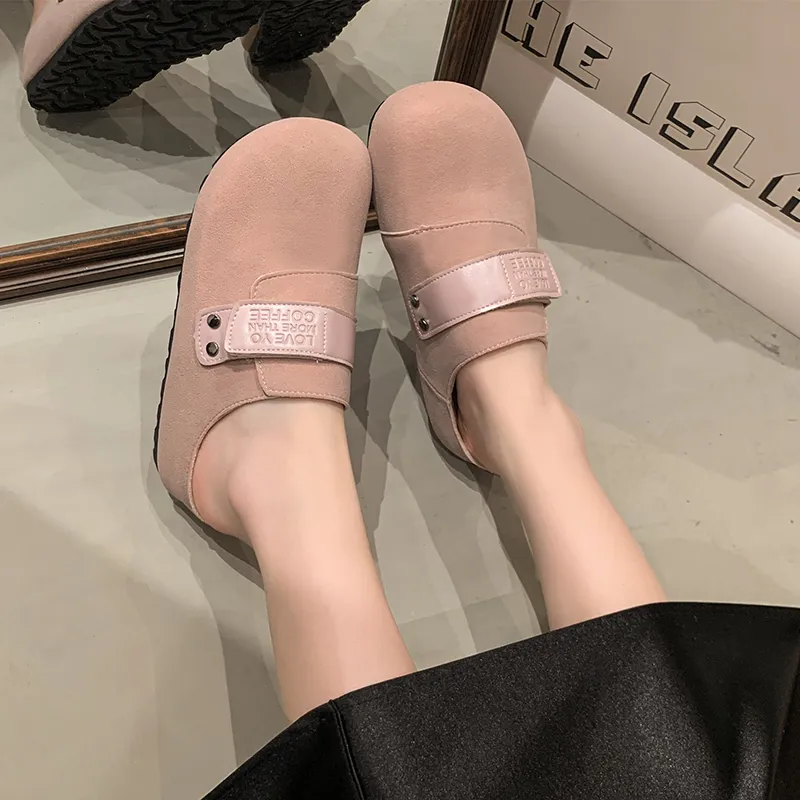 NTOZE Abrasion Resistant Slip Resistant Closed Toe Slippers Women's-2