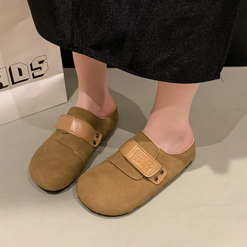 NTOZE Abrasion Resistant Slip Resistant Closed Toe Slippers Women's-14