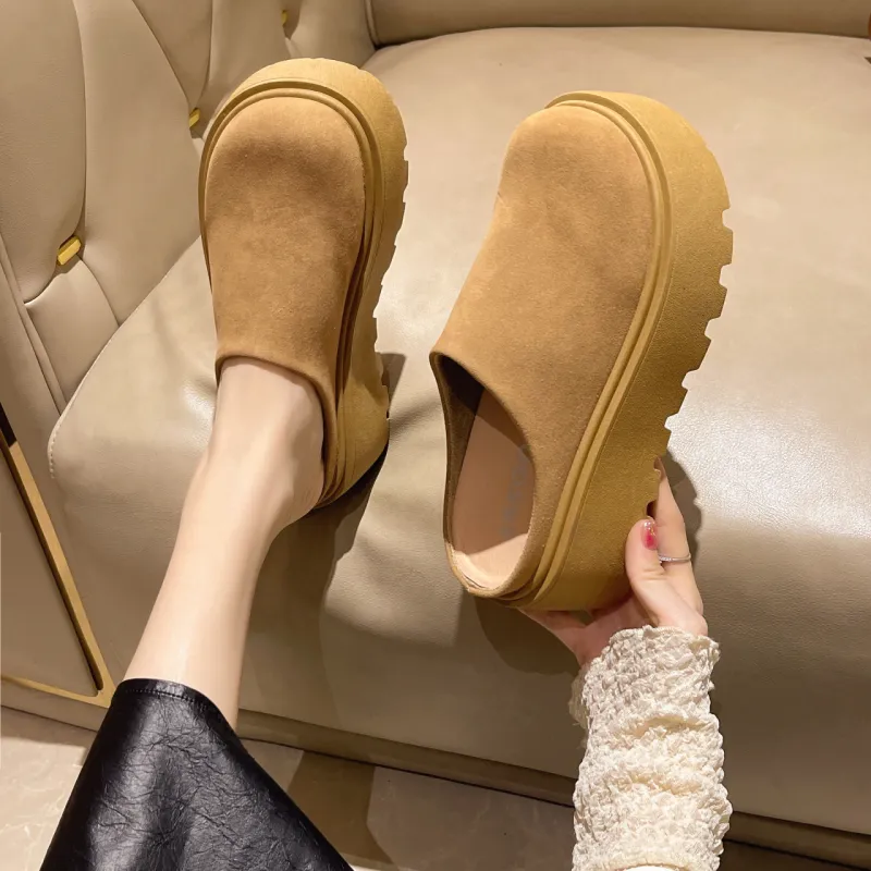 NTOZE Abrasion Resistant Closed Toe Slippers Women's-10