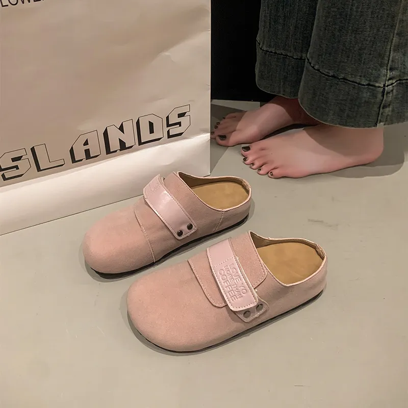 NTOZE Abrasion Resistant Slip Resistant Closed Toe Slippers Women's-16