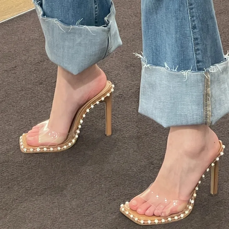 NTOZE Slip Resistant Slide Slippers Women's Nude-1