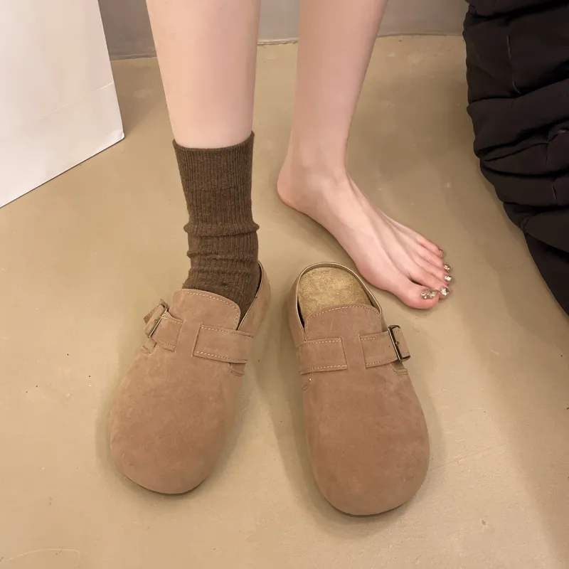 NTOZE Abrasion Resistant Wrap toe Slippers Women's Box-7