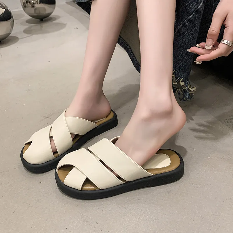 NTOZE Closed Toe Slippers Women's-11