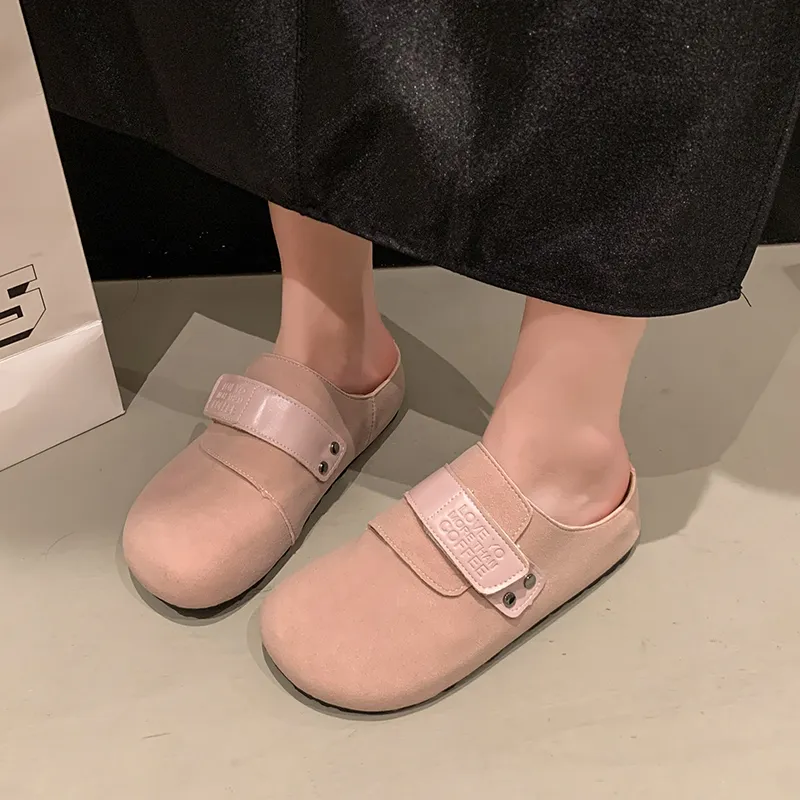 NTOZE Abrasion Resistant Slip Resistant Closed Toe Slippers Women's-4