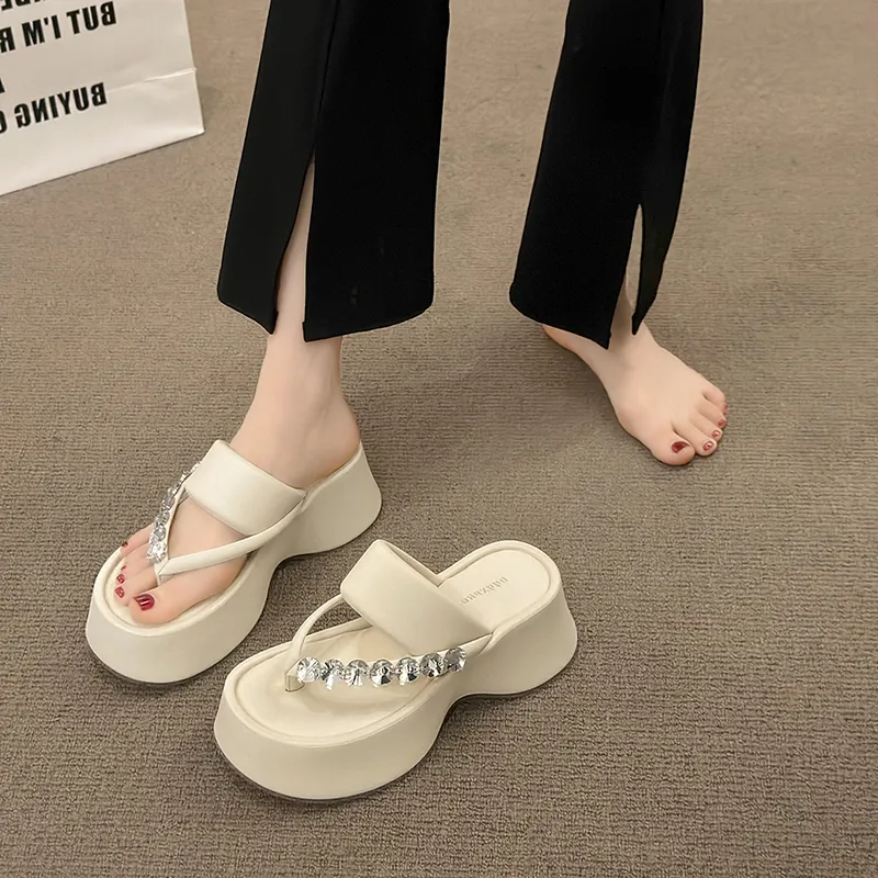 NTOZE Abrasion Resistant Flip Flops Women's-6