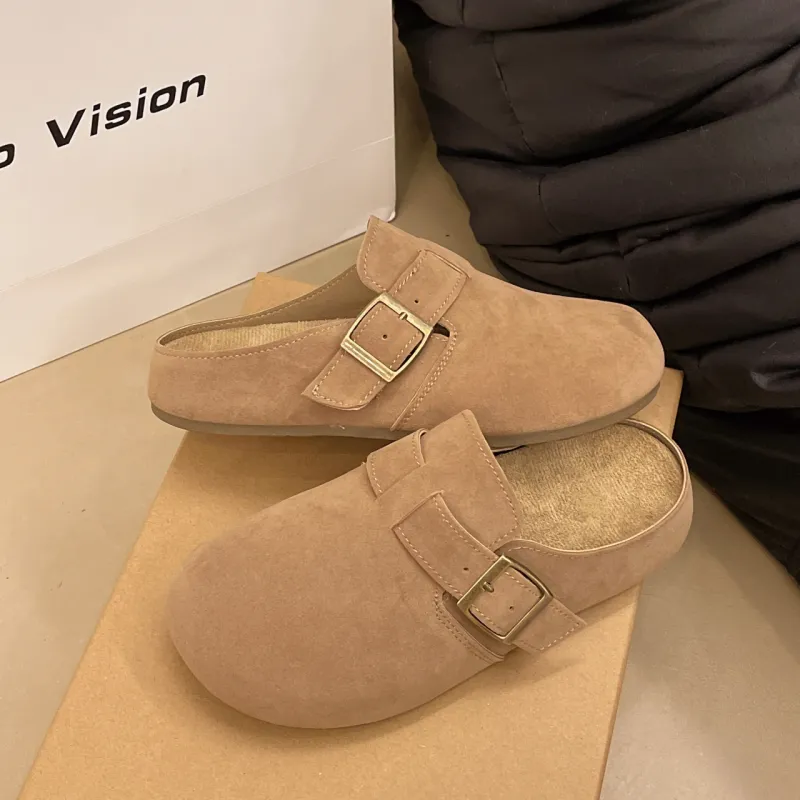 NTOZE Abrasion Resistant Wrap toe Slippers Women's Box-6