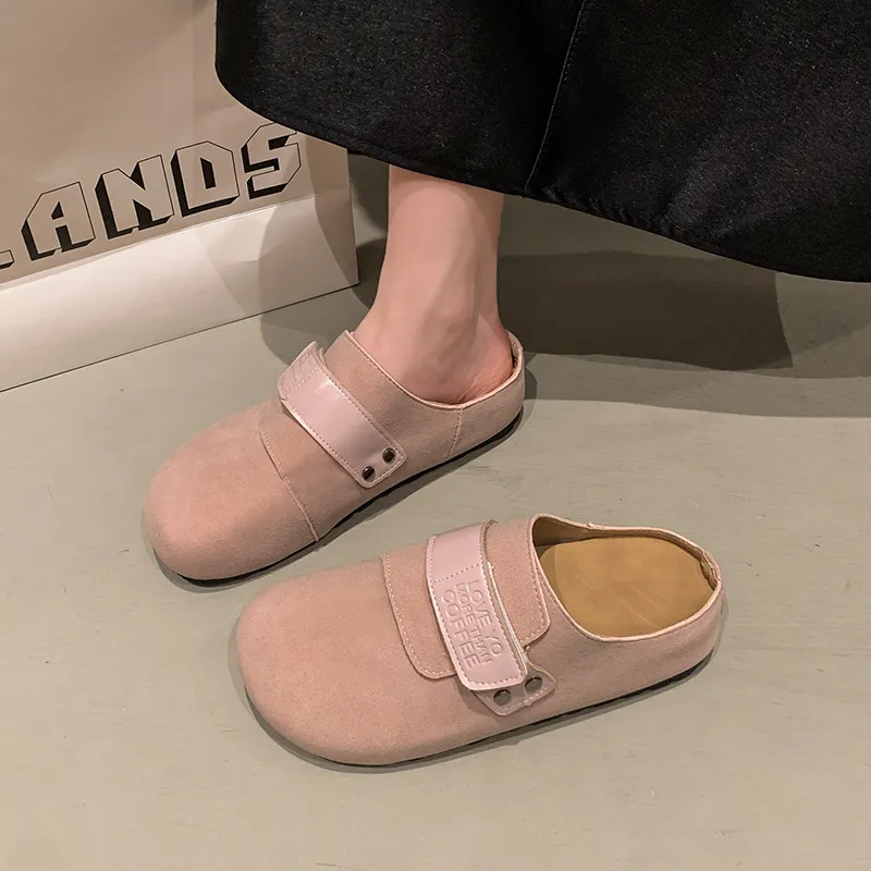 NTOZE Abrasion Resistant Slip Resistant Closed Toe Slippers Women's-3