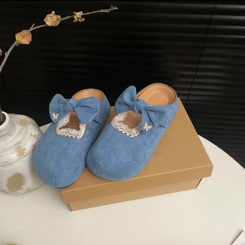 NTOZE Quiet Abrasion Resistant Closed Toe Slippers Women's-3