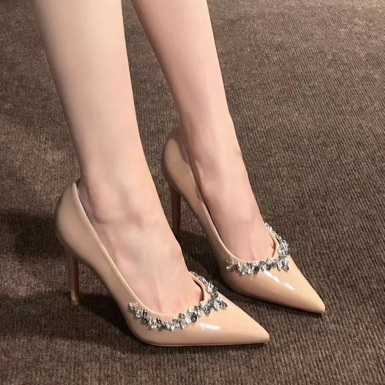 NTOZE Slim Heel High Heels Women's-13