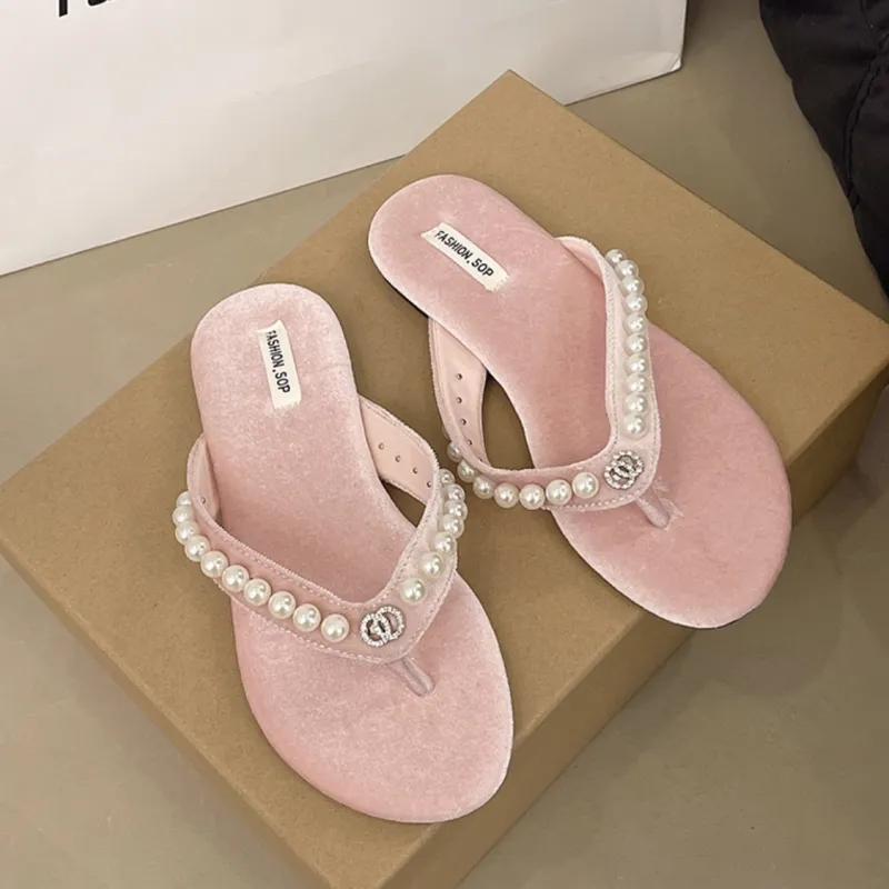 NTOZE Abrasion Resistant Slip Resistant Flip Flops Women's-1
