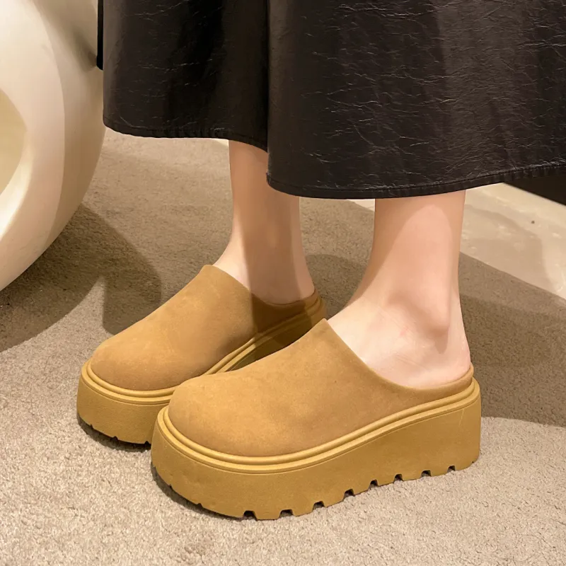 NTOZE Abrasion Resistant Closed Toe Slippers Women's-2