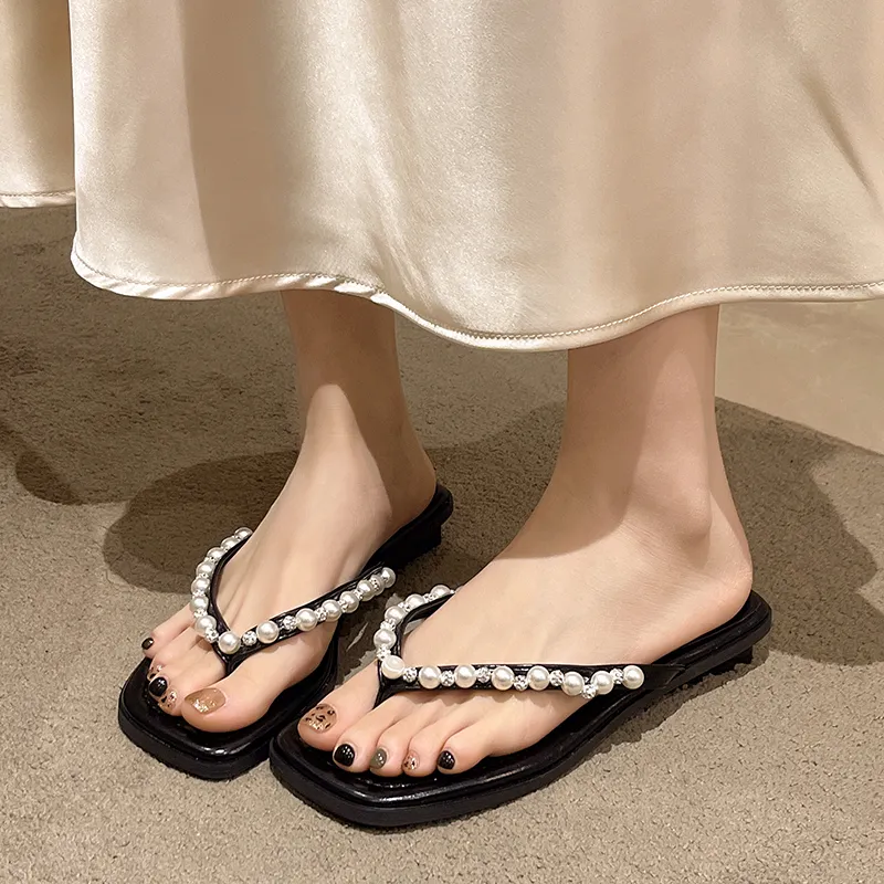 NTOZE Abrasion Resistant Slip Resistant Flip Flops Women's-8