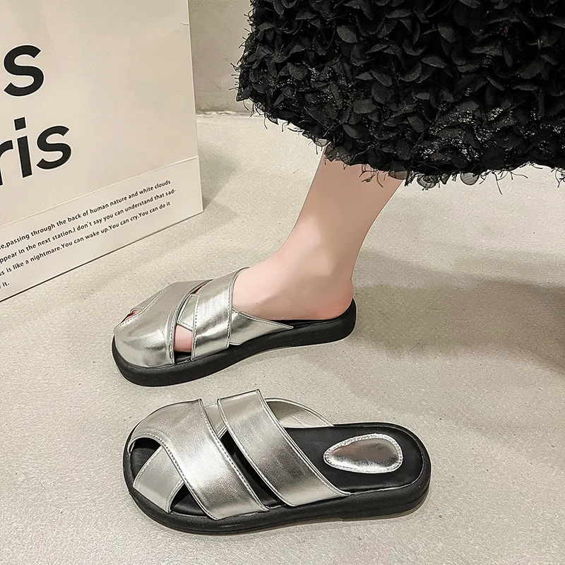 NTOZE Closed Toe Slippers Women's-1