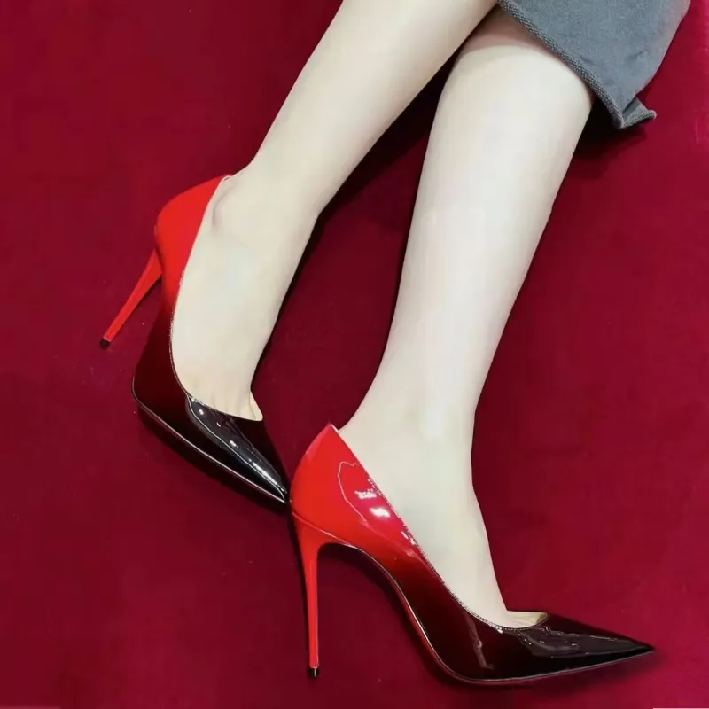 NTOZE Slim Heel High Heels Women's-3