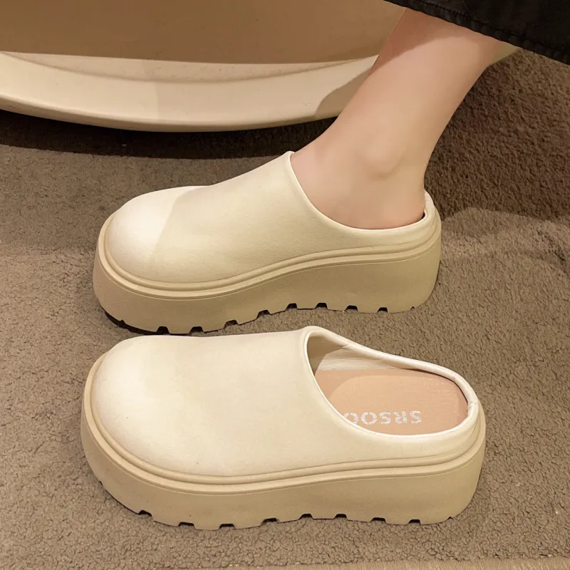 NTOZE Abrasion Resistant Closed Toe Slippers Women's-18