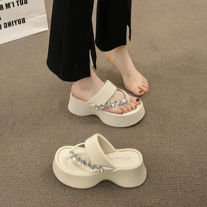 NTOZE Abrasion Resistant Flip Flops Women's-7