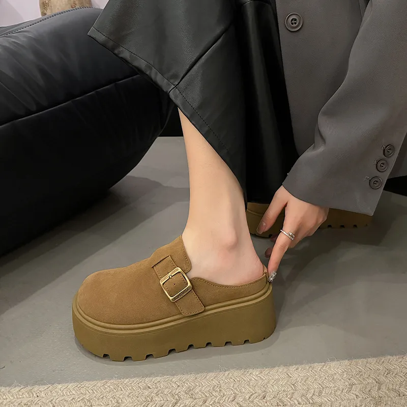 NTOZE Abrasion Resistant Wrap toe Slippers Women's-2