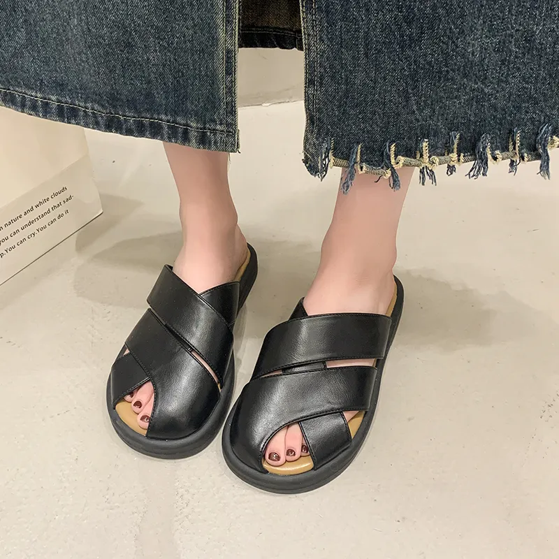 NTOZE Closed Toe Slippers Women's-7