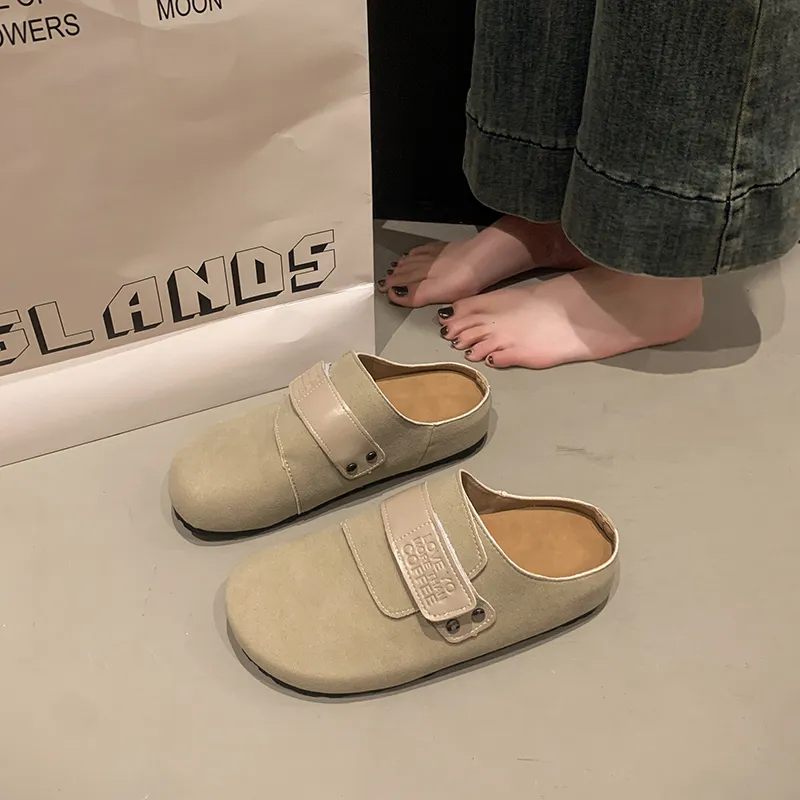 NTOZE Abrasion Resistant Slip Resistant Closed Toe Slippers Women's-6