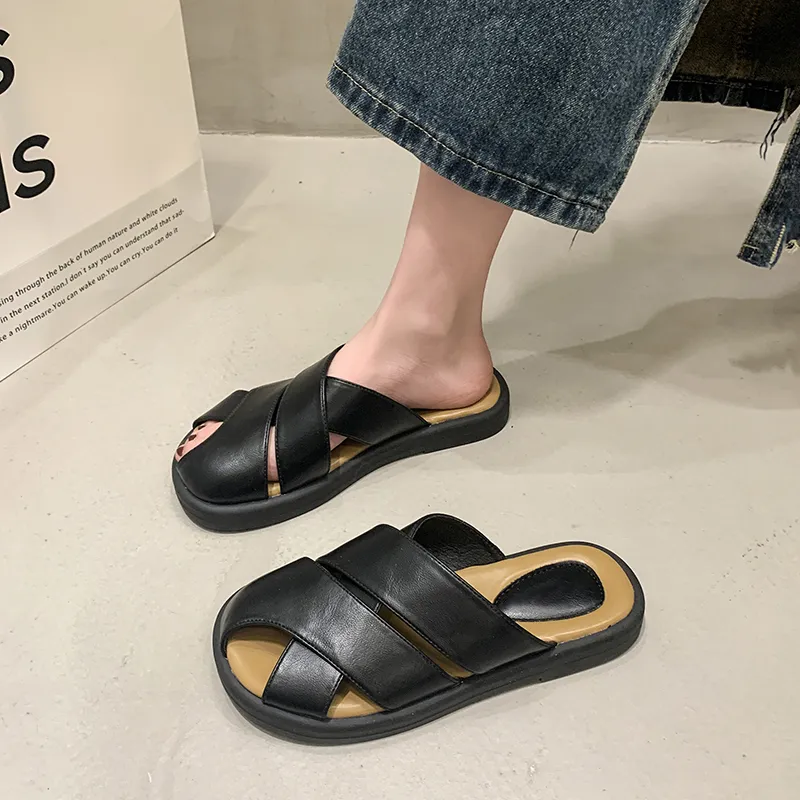 NTOZE Closed Toe Slippers Women's-6
