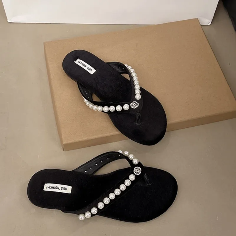 NTOZE Abrasion Resistant Slip Resistant Flip Flops Women's-10