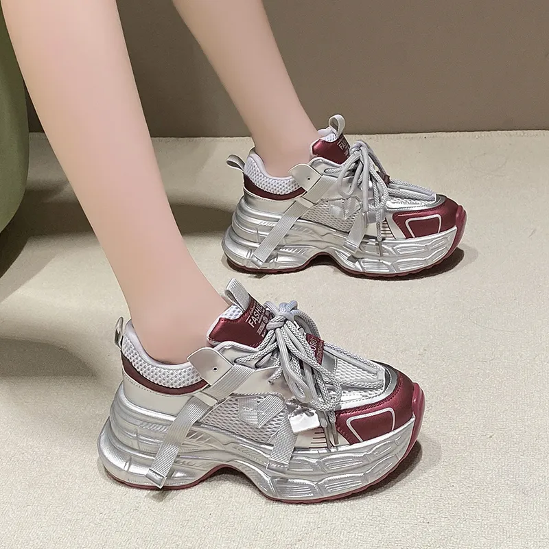 NTOZE Low Top Chunky Sneakers Unisex-7