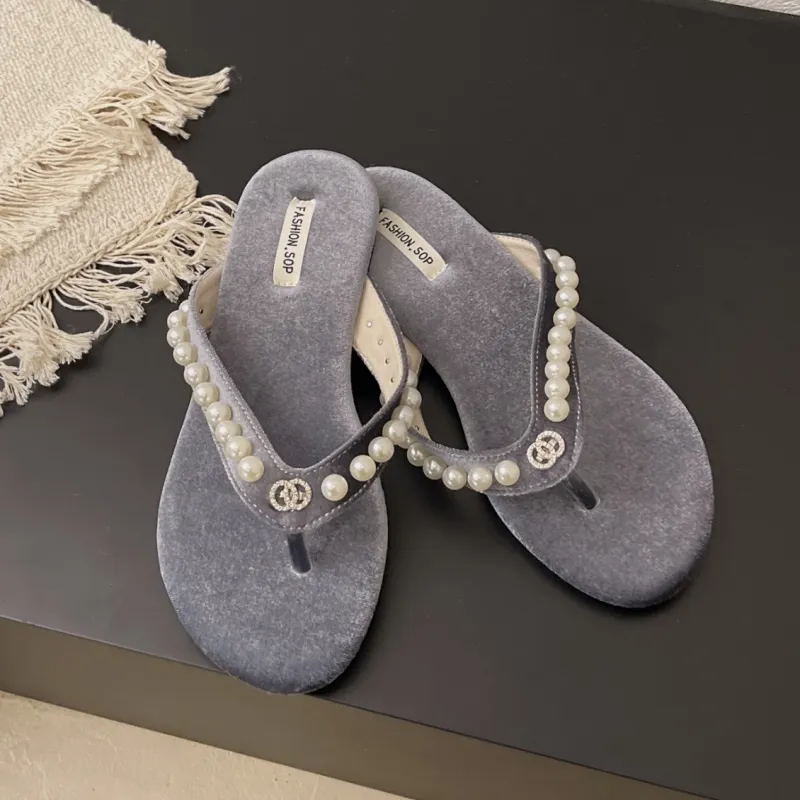 NTOZE Abrasion Resistant Slip Resistant Flip Flops Women's-8