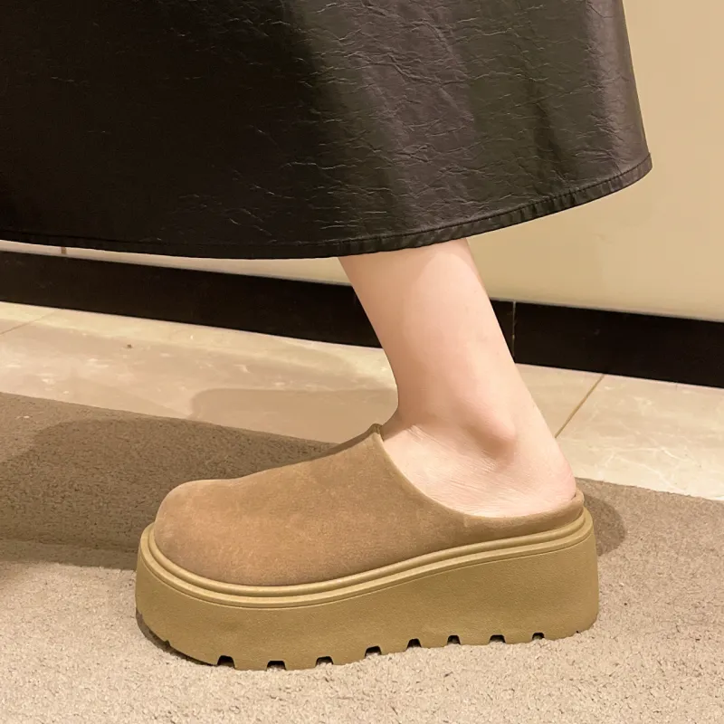 NTOZE Abrasion Resistant Closed Toe Slippers Women's-5