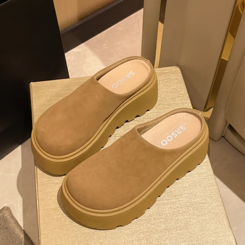 NTOZE Abrasion Resistant Closed Toe Slippers Women's-13
