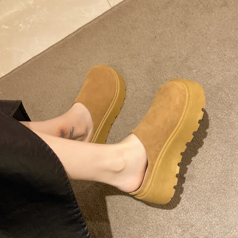 NTOZE Abrasion Resistant Closed Toe Slippers Women's-12