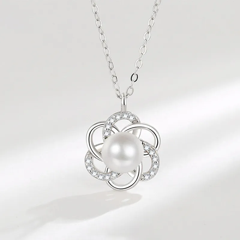 Old Fu Gold Pearl Necklaces Women's-3