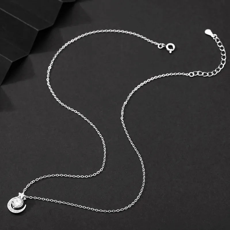 Old Fu Gold 999 Fine Silver Necklaces Women's-3
