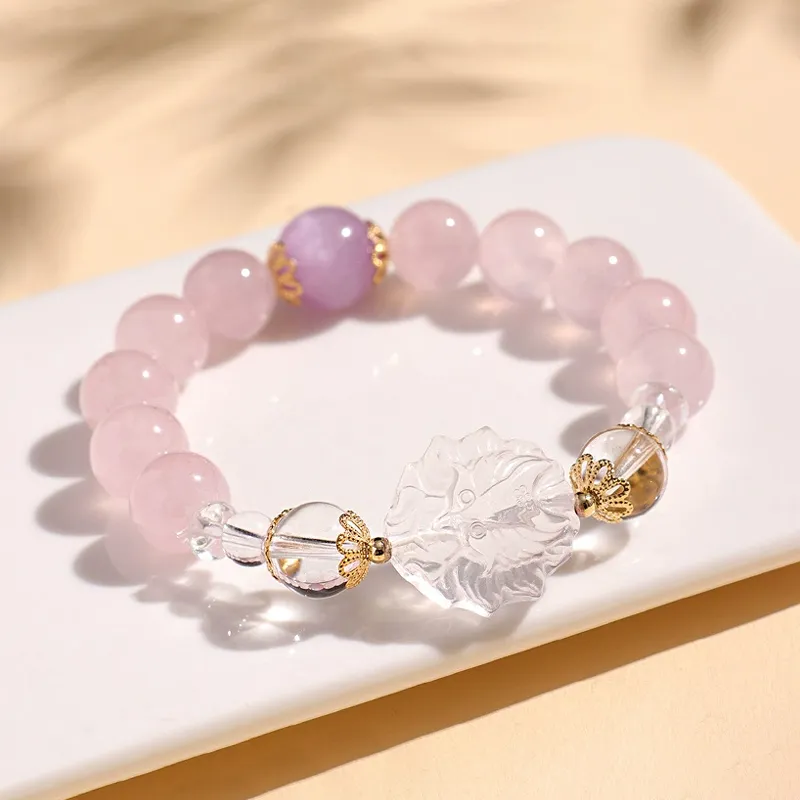 Old Fu Gold Crystal Bracelets Women's-1