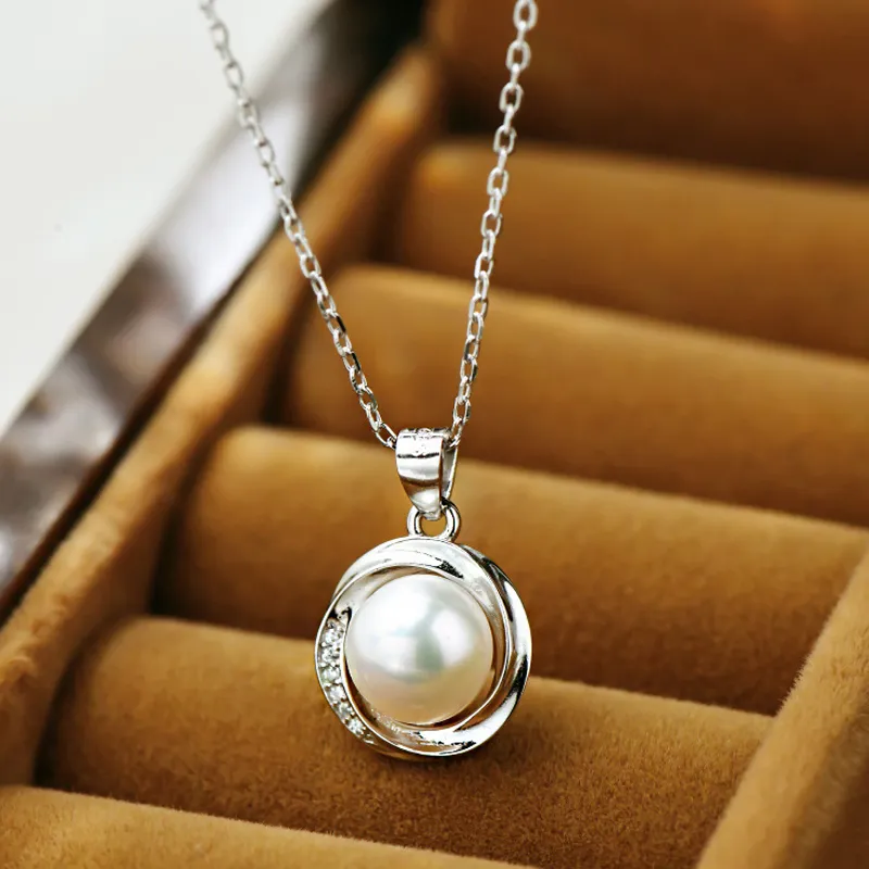 Old Fu Gold Pearl Necklaces Women's-2