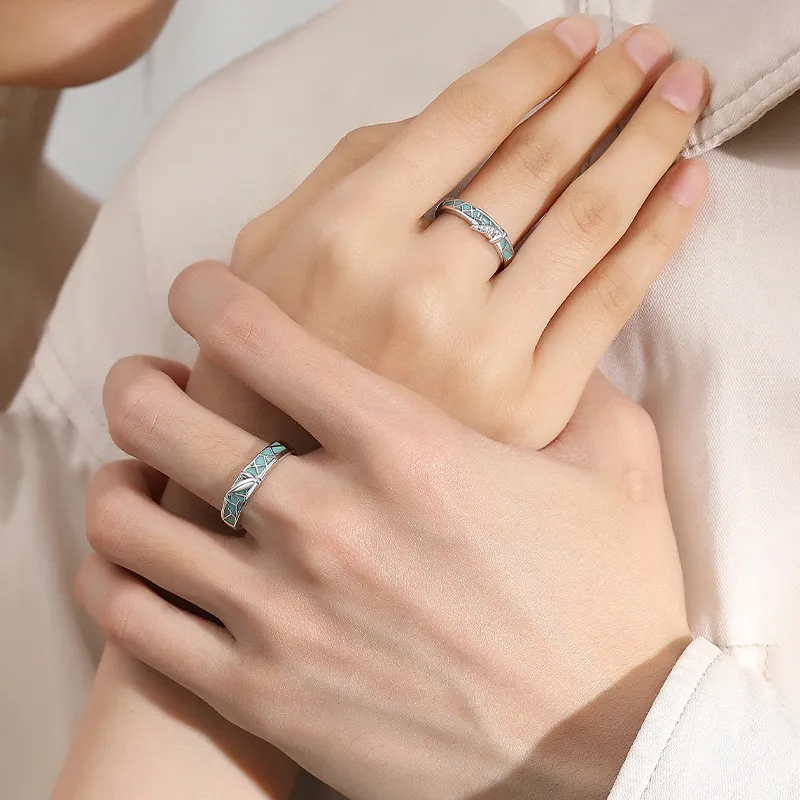 Old Fu Gold S925 Silver Rings Unisex-4