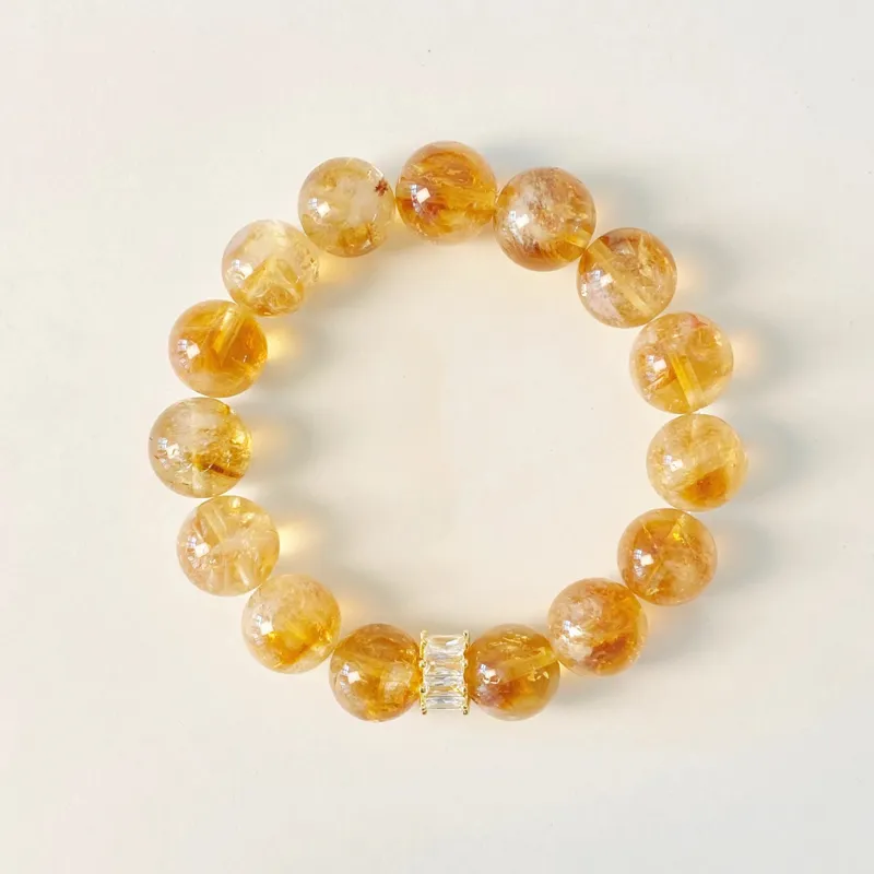 Old Fu Gold Crystal Bracelets Women's-1