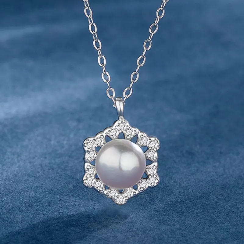 Old Fu Gold Pearl Necklaces Women's-2