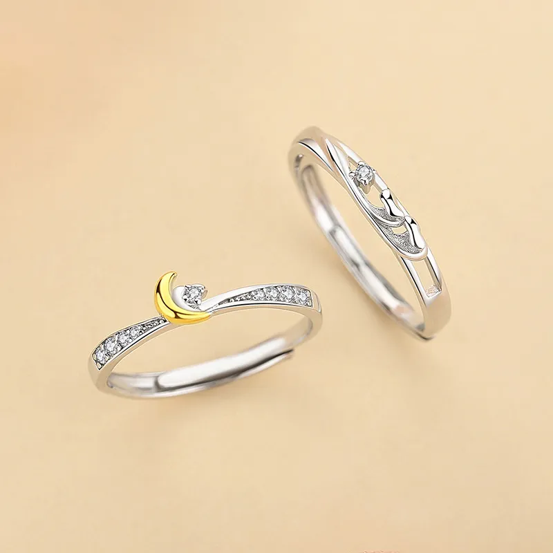Old Fu Gold S925 Silver Rings Unisex-2