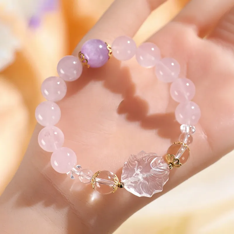Old Fu Gold Crystal Bracelets Women's-3