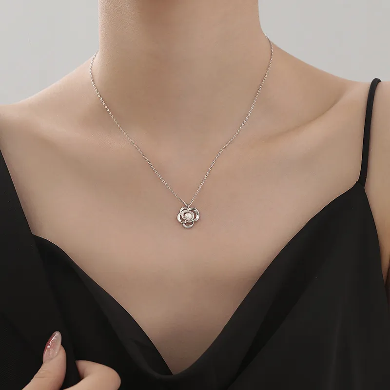 Old Fu Gold Pearl Necklaces Women's-4
