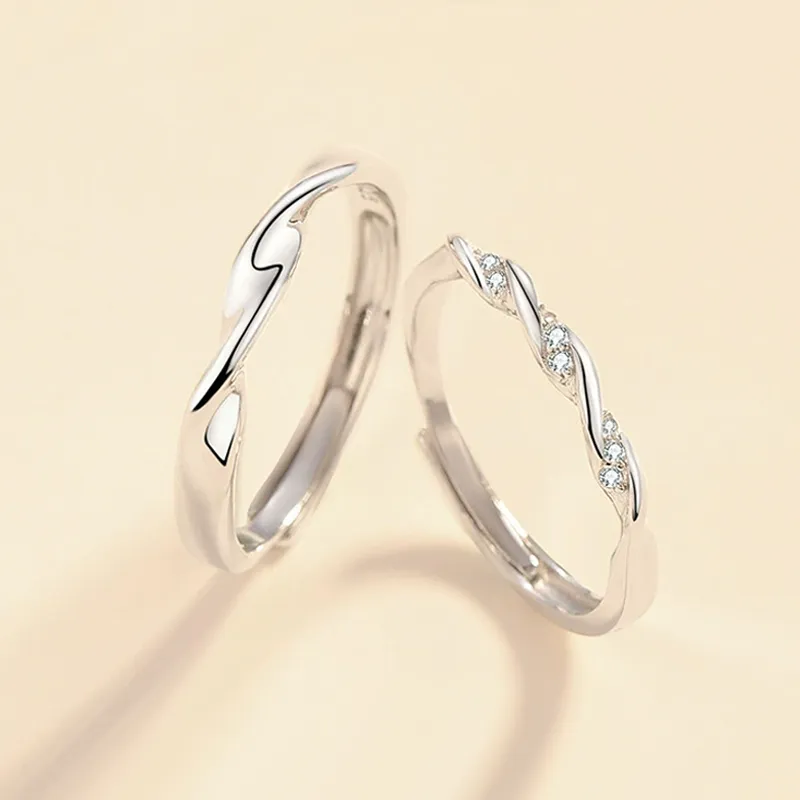 Old Fu Gold S925 Silver Rings Unisex-2