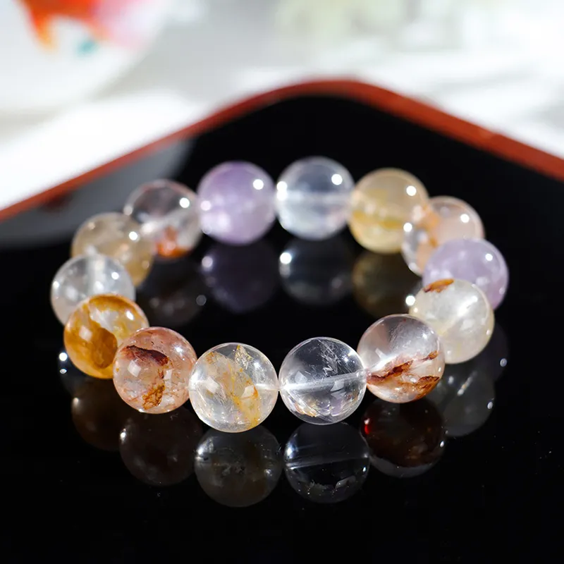 Old Fu Gold Crystal Bracelets Women's-3